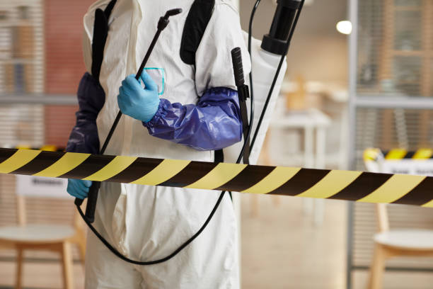 Professional Biohazard technician working in Medford, WI